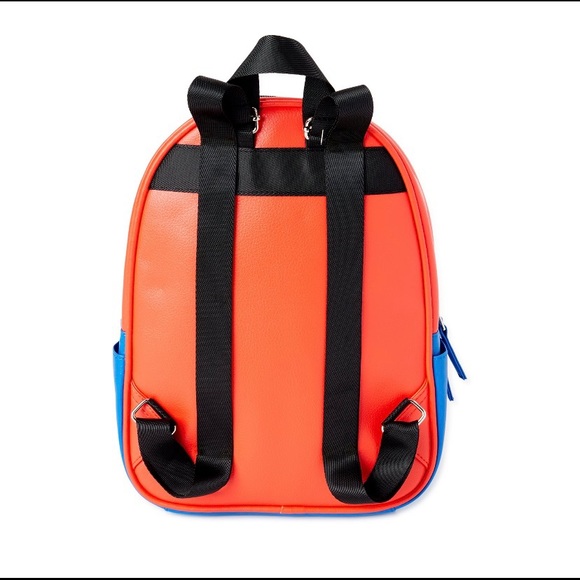 NEW Super Mario Bros Red and Blue Mini-Backpack - Picture 8 of 9